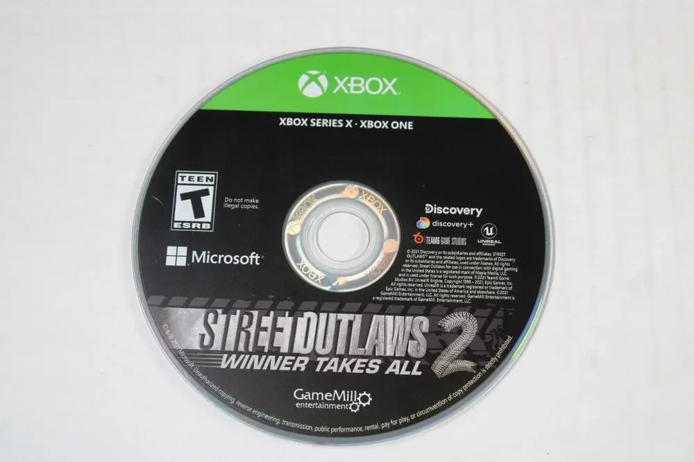 Street Outlaws 2: Winner Takes All (Microsoft Xbox One-Series X) Disk Only